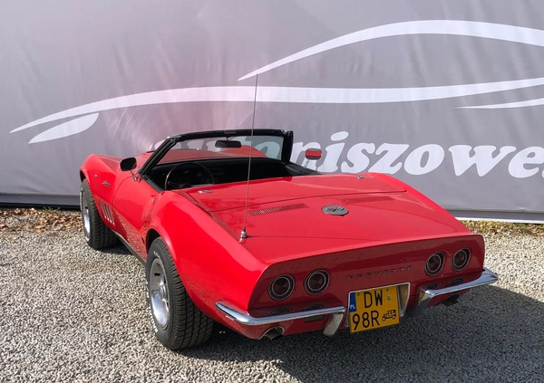 Chevrolet Corvette cena 199999 przebieg: 68651, rok produkcji 1968 z Nowogard małe 742
